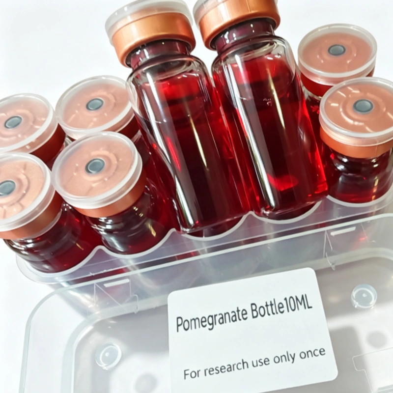 Pomegranate Bottle Solution (10ml, 10 Vials) - Firming Cosmetic Base